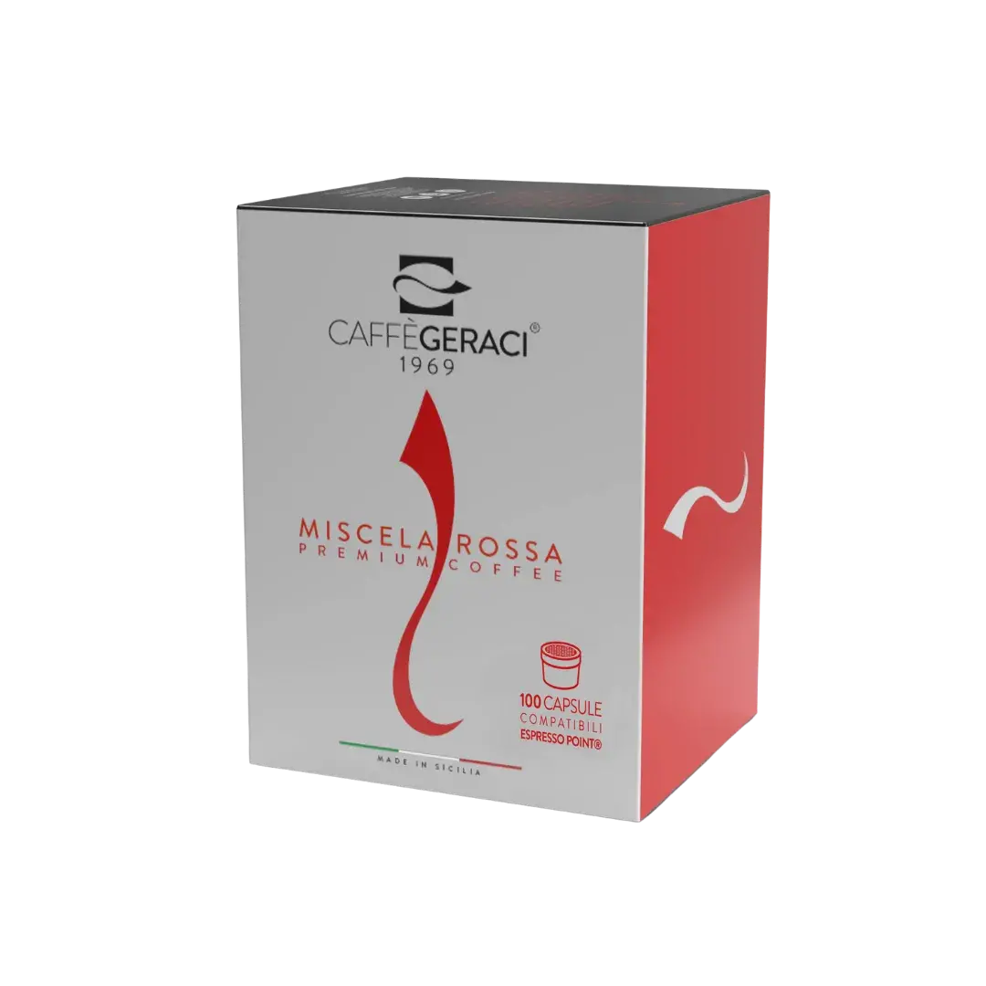 Miscela rossa – 100 capsule compatibili Espresso Point